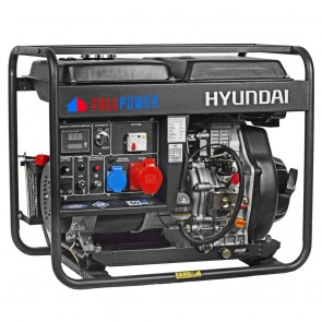 Generatore Di Corrente HYUNDAI 65213 Diesel 6 Kw Professionale