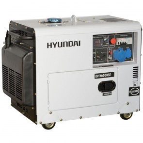 Generatore Di Corrente HYUNDAI 65237 Diesel 6,3 Kw Professionale