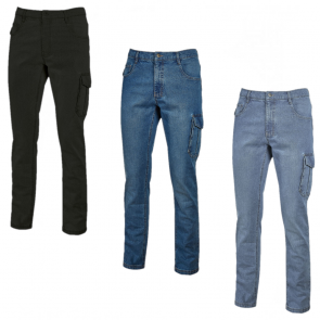 Jeans Da Lavoro U-Power JAM 5 Tasche Slim-Fit