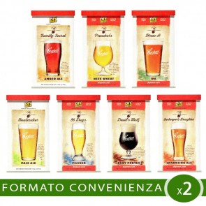 Malto Birra Artigianale Coopers Linea SELECTION 2 PEZZI 1,7kg 23 LITRI