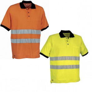 Maglietta Da Lavoro Fluo COFRA HELPWAY In Diverse Colorazioni