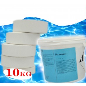 Tricloro per piscine 90/200 90% pastiglie Kg 10