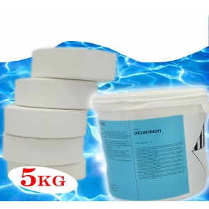Cloro Multifunzione per piscine pastiglie Kg 5