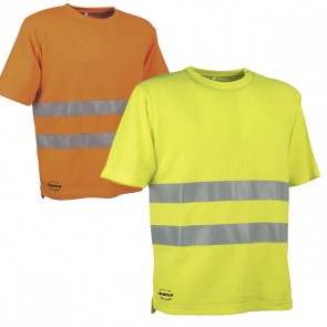 Maglietta Da Lavoro Fluo COFRA VIEW In Diverse Colorazioni