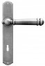 Maniglia Classica per Porta in ferro battuto Galbusera Art.2950 Silver